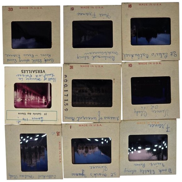 Vintage Scherer 100+ 35mm Travel Slides Italy Europe 1950s Photo Collection Lot - Picture 1 of 9